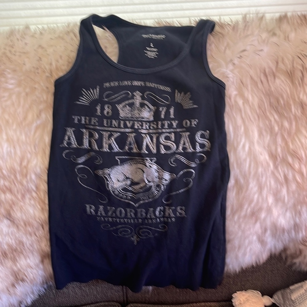 University of Arkansas black tank L